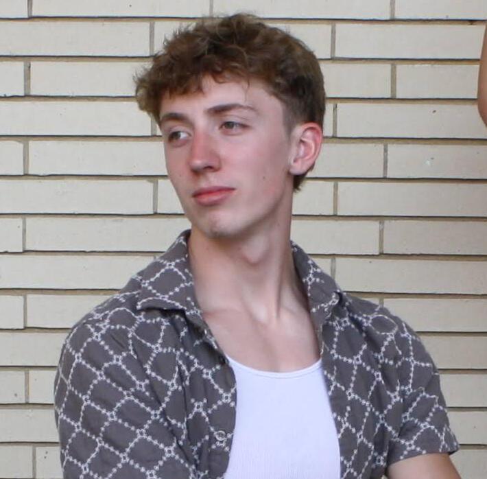 An All-State vocalist and symphonic percussionist, he is a senior at Mason City High School and a NIACC student pursuing a career as a CRNA. A fan of TOOL and Rush, his favorite tracks to perform are 'Tom Sawyer' and 'Limelight.